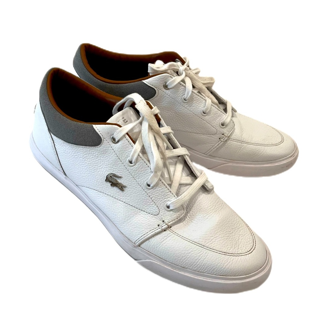 LACOSTE Bayliss lace up leather sneakers